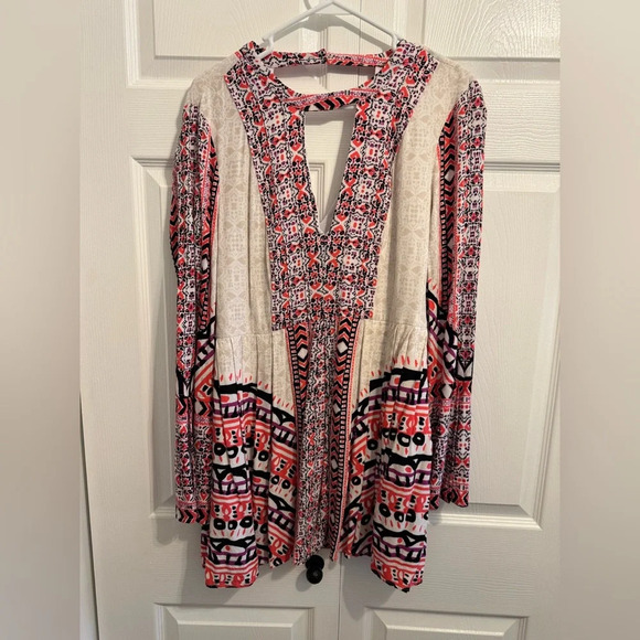 Free People Tegan boho dress Size 10 - Picture 3 of 14